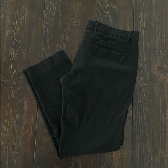 GAP ● Low-Waisted Straight Leg Black Pants ● Y2K - Picture 1 of 2